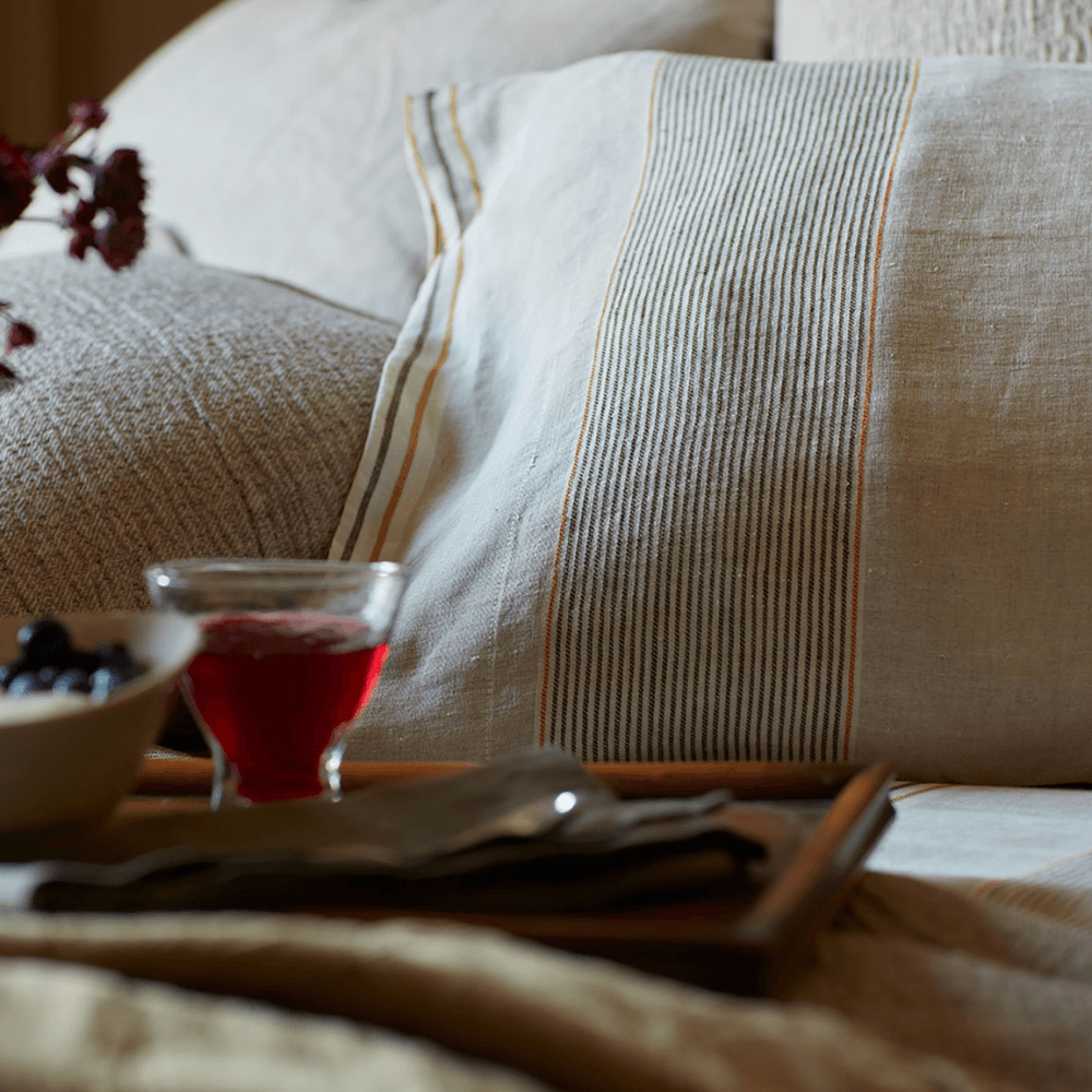 Sophie Stripe Linen Pillowcase