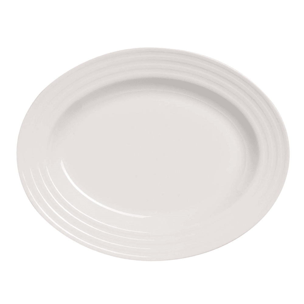 Essence Oval Platter, White