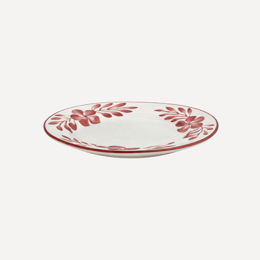 Flor Side Plate, Vintage Rose