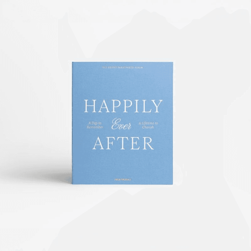 Happily Ever After Wedding Album, Blue