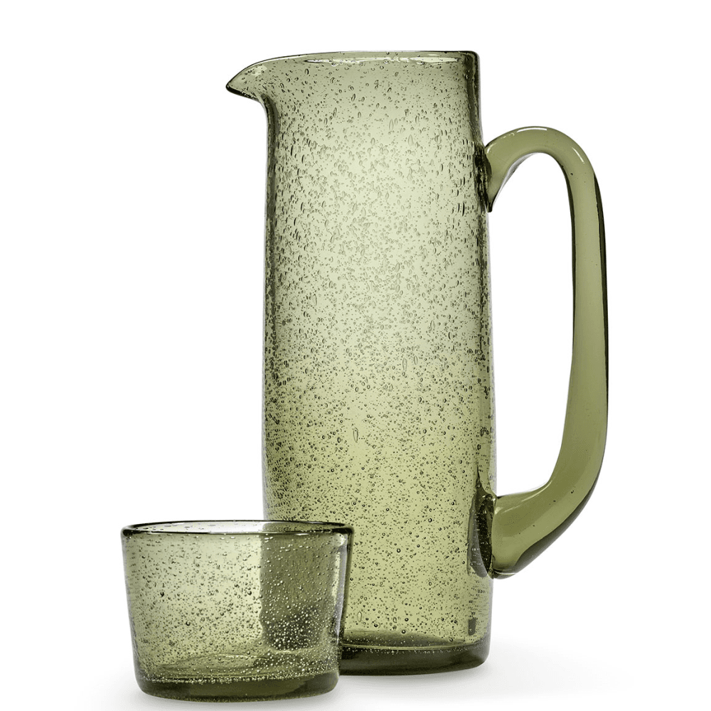 Verde Lanza by Pascale Naessen Set of 4 Tumblers, Green