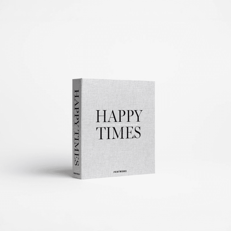 Happy Times Photo Album, Grey