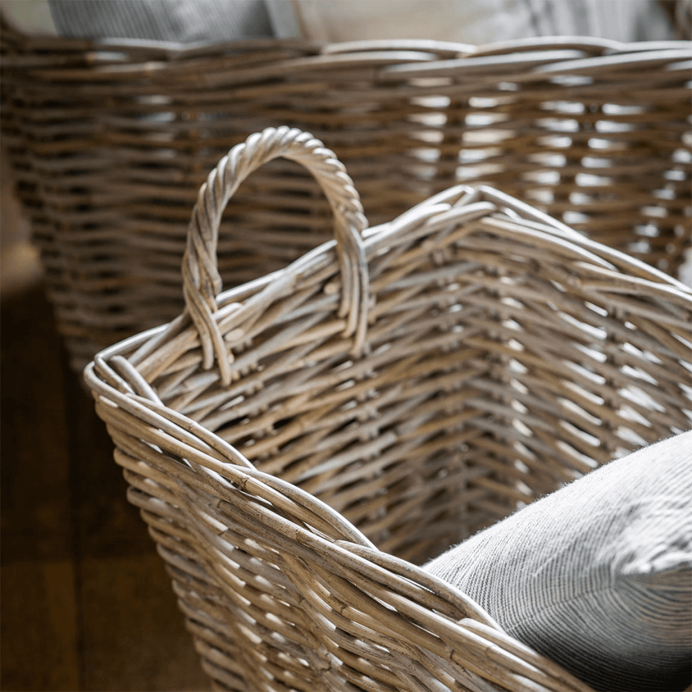 Bembridge Set of 2 Storage Baskets with Handles, Natural