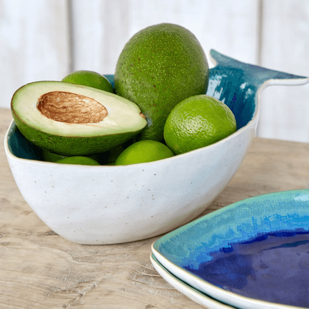 Dori - Sea Bream Serving bowl, Atlantic Blue
