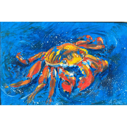 Image showing the Crab Waters Framed product.