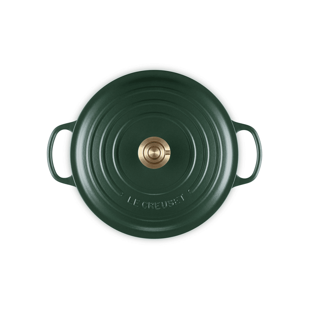 Signature Cast Iron Round Casserole