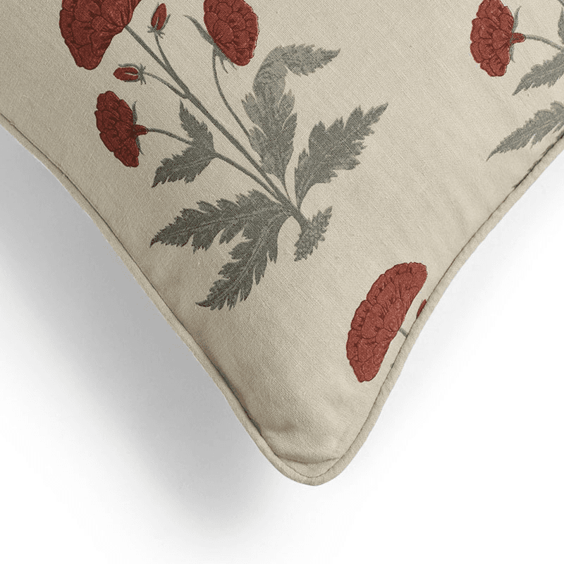 Imber Poppy Cushion Cover