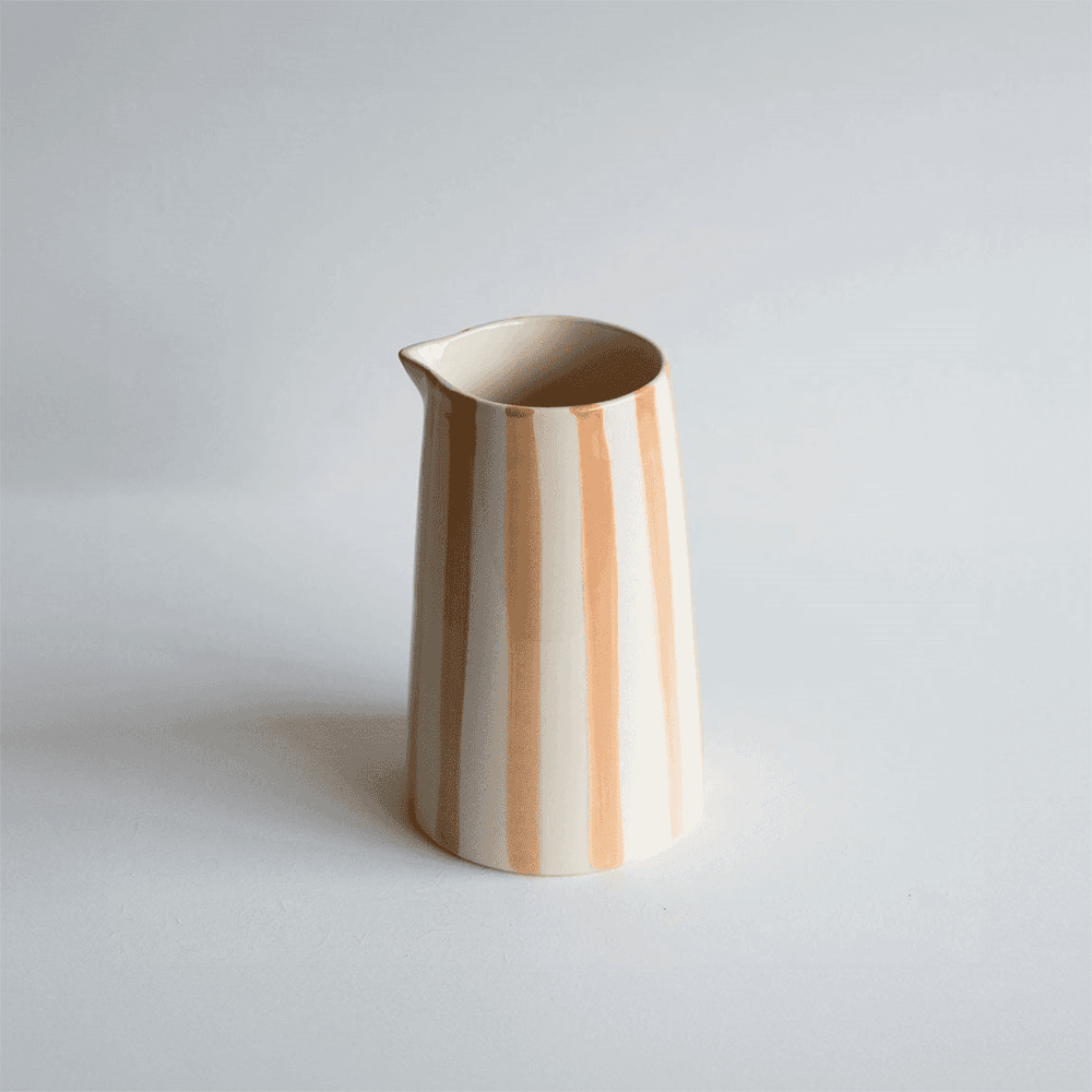 Candy Stripe Pitcher