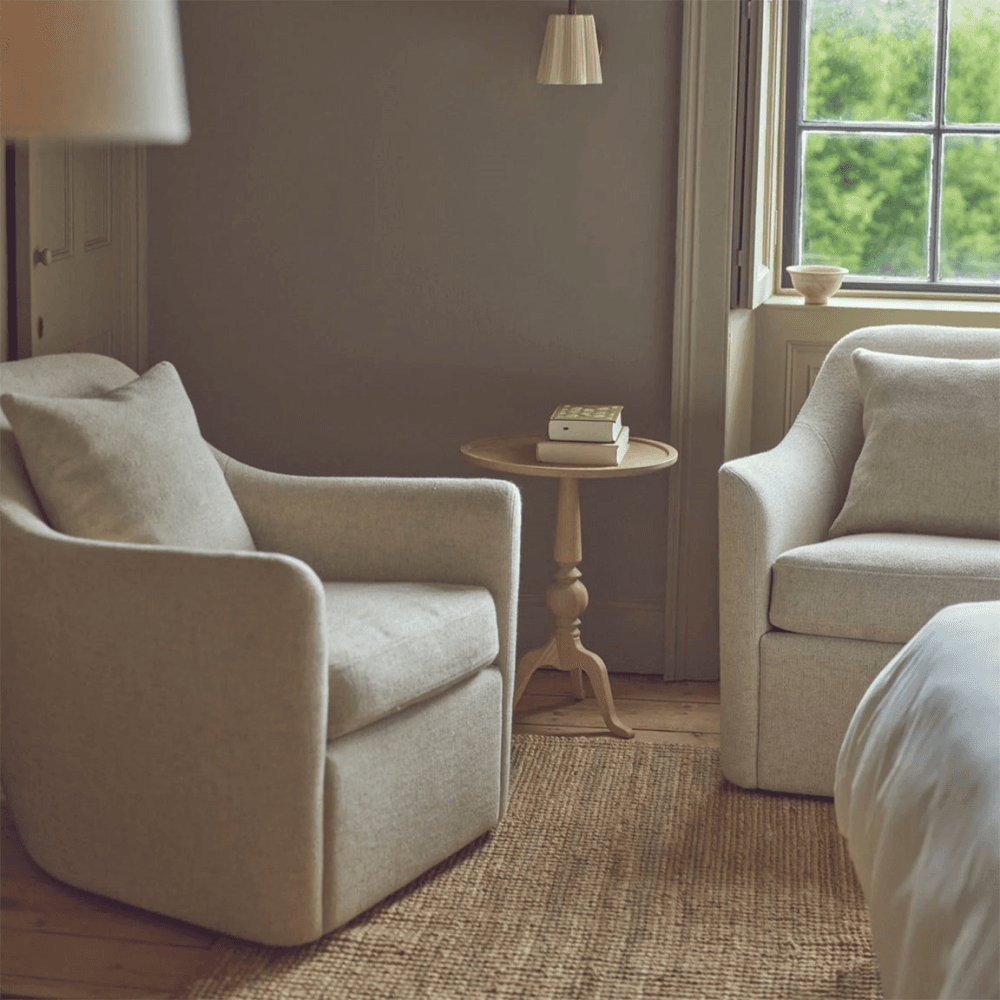 Cleo Swivel Armchair, Millet