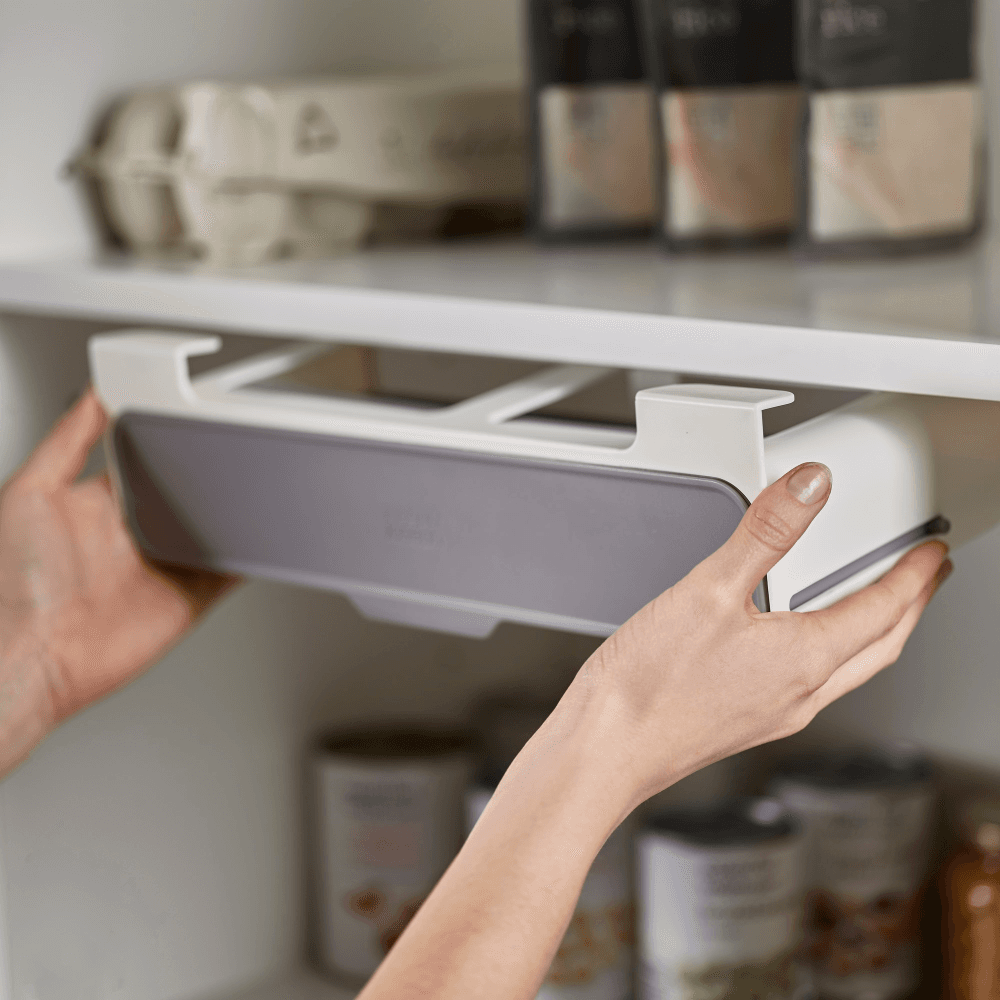 CupboardStore Spice rack, Dark Grey/ Grey