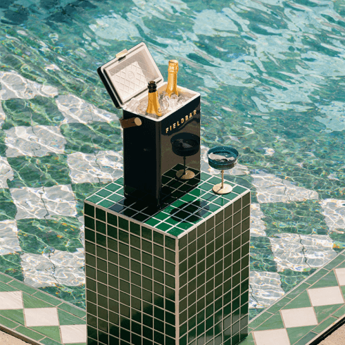 Image showing the Drinks Box, Sea Boat Blue product.