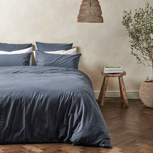 Image showing the Relaxed Cotton Duvet Cover product.