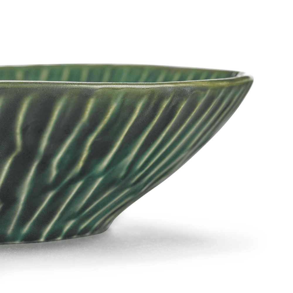 Verde Lanza by Pascale Naessen Set of 2 Pasta Plates, Green