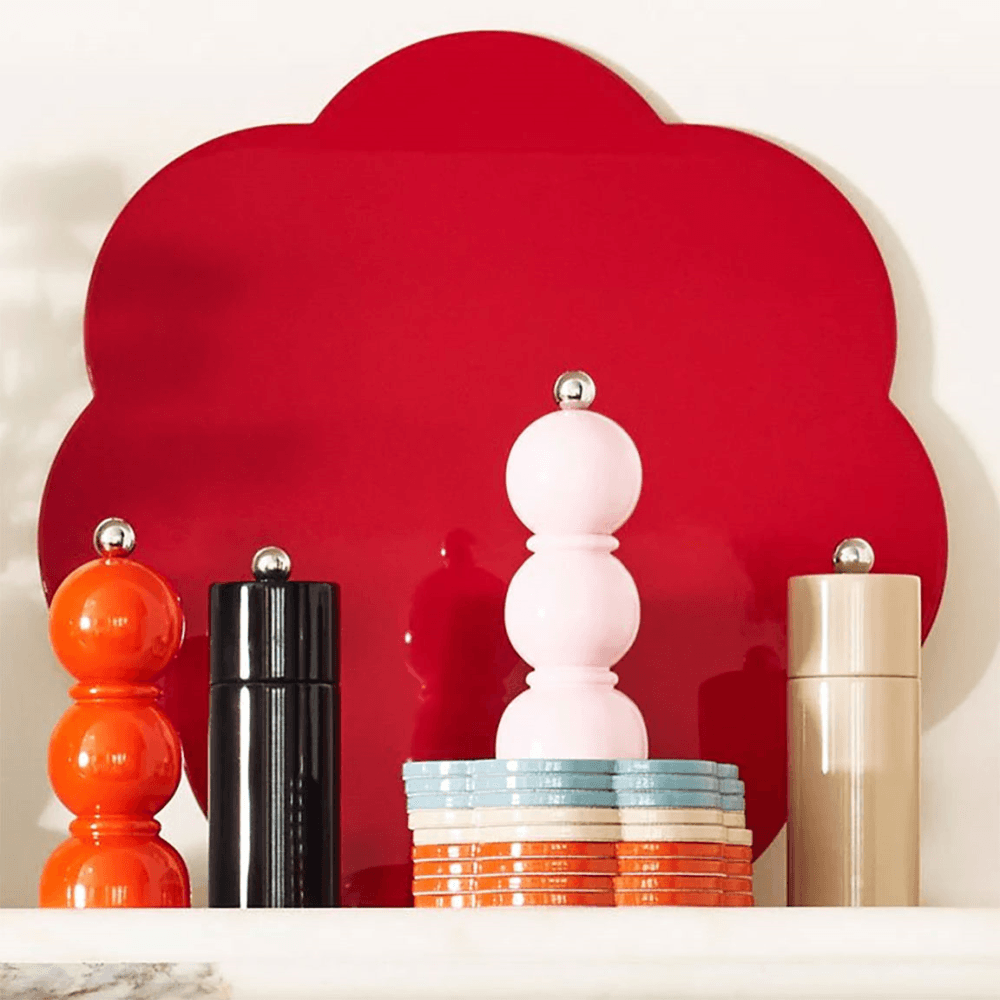 Lacquered Bobbin Mini Salt or Pepper Mill