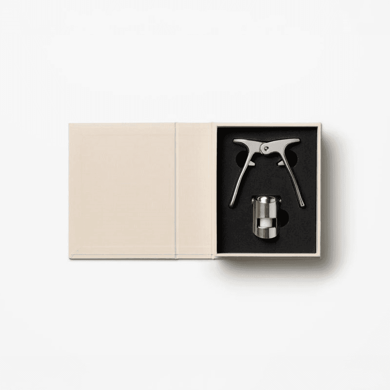 The Essentials Champagne Tools, Beige/Orange