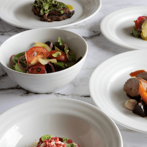Image showing the Essence Salad Bowl, White product.