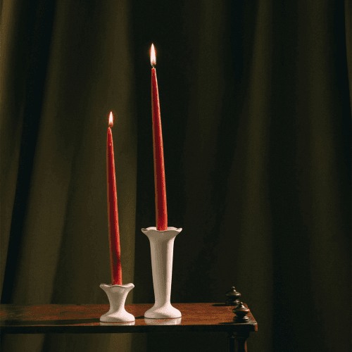 Image showing the Cora Fluted Candlestick product.