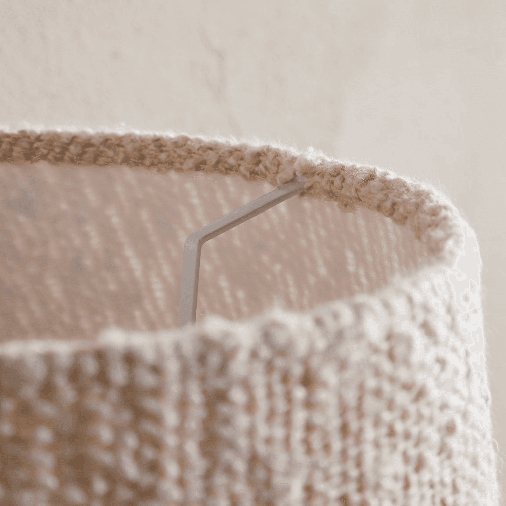 Sakiti Boucle Lampshade, Off White