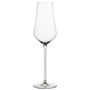Motive Motive Set of 6 Crystal Champagne Glasses, Clear