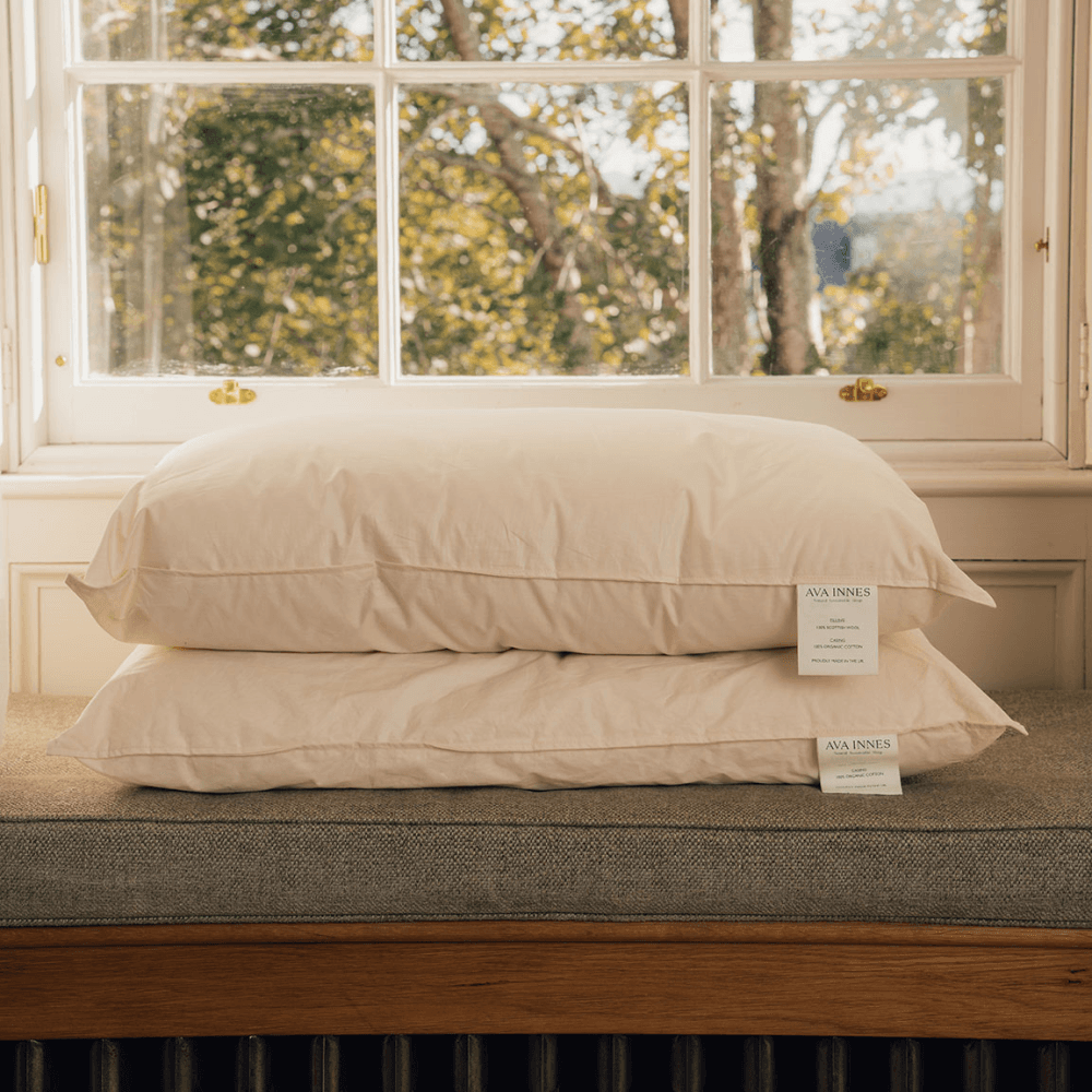 Scottish Wool Firm Pillow