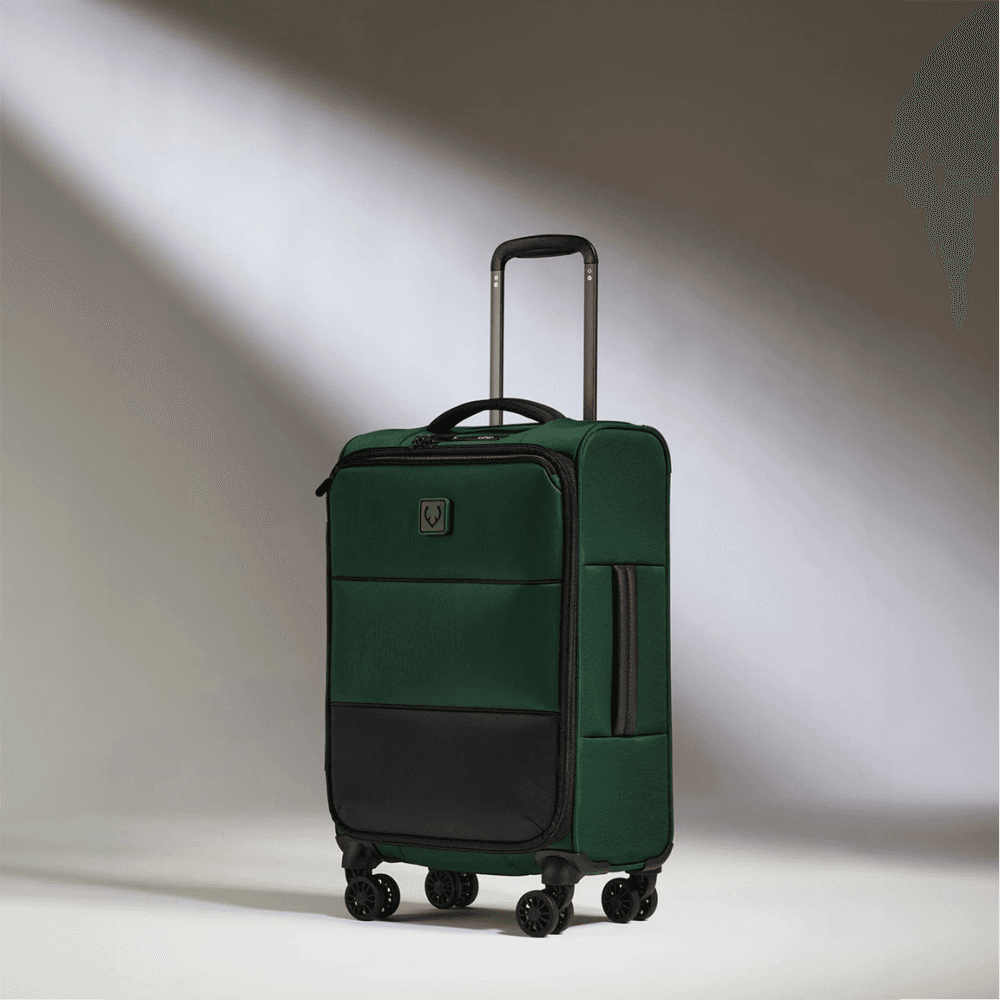 Urban Soft Stripe Cabin Expandable Suitcase