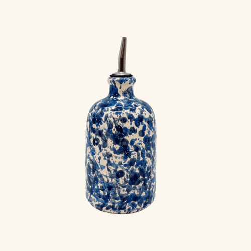 Image showing the Italian Splatterware Oil Bottle product.