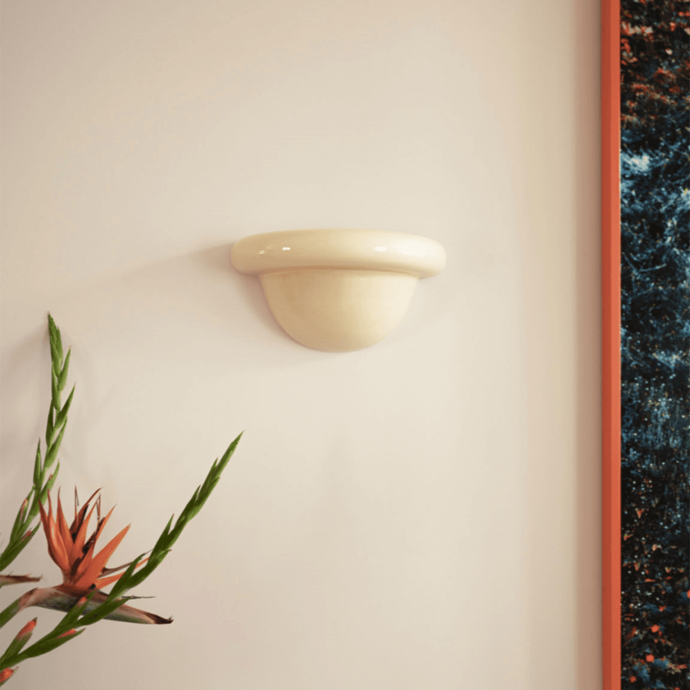 Redonda Uplight Ceramic Sconce Wall Light