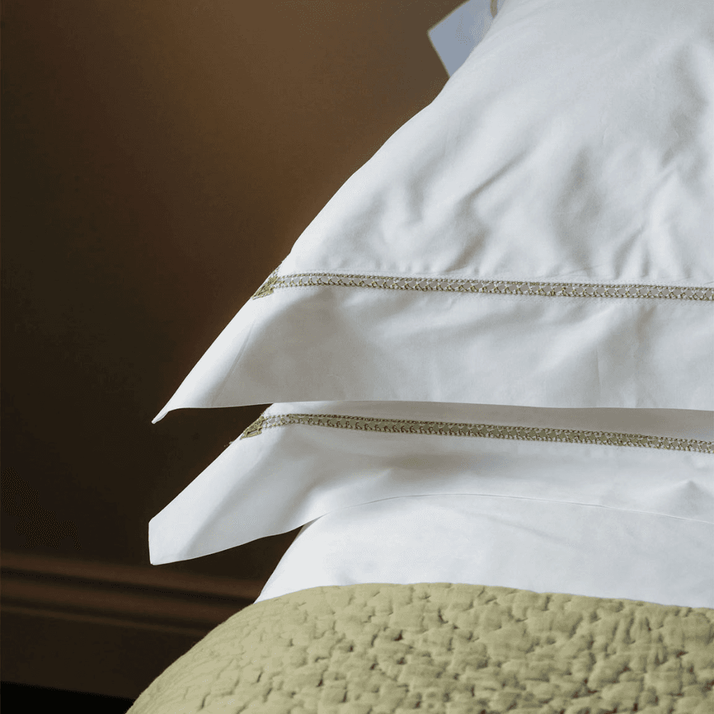 Nina Scalloped Bedspread, Sage