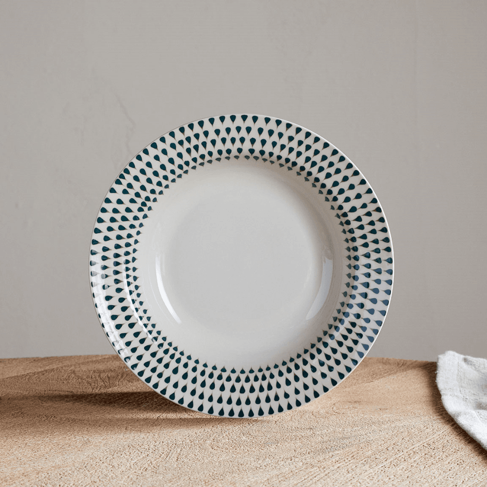 Juniper Drop Pasta Bowl, Green