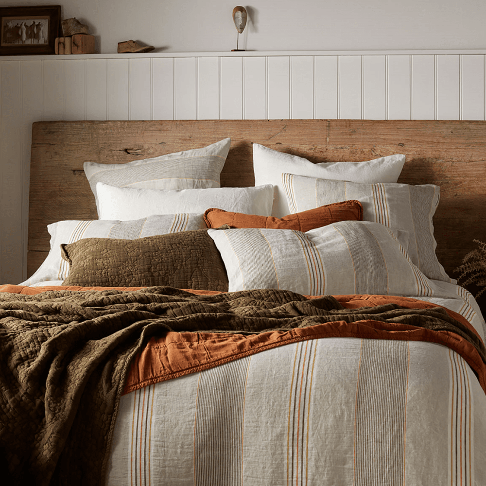 Sophie Stripe Linen Pillowcase