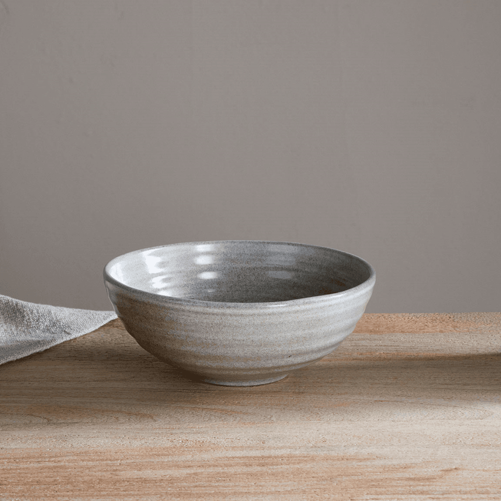 Valinha Cereal Bowl, Grey