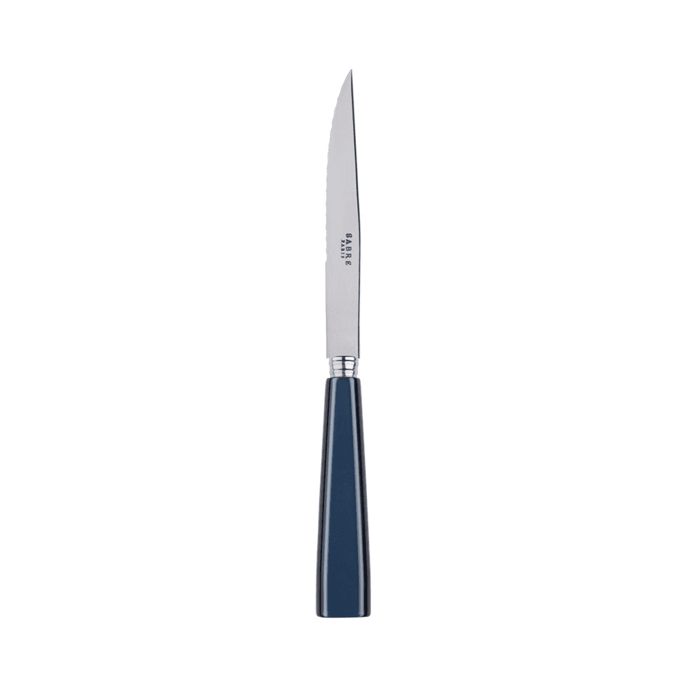 Icone Steak Knife, Steel Blue