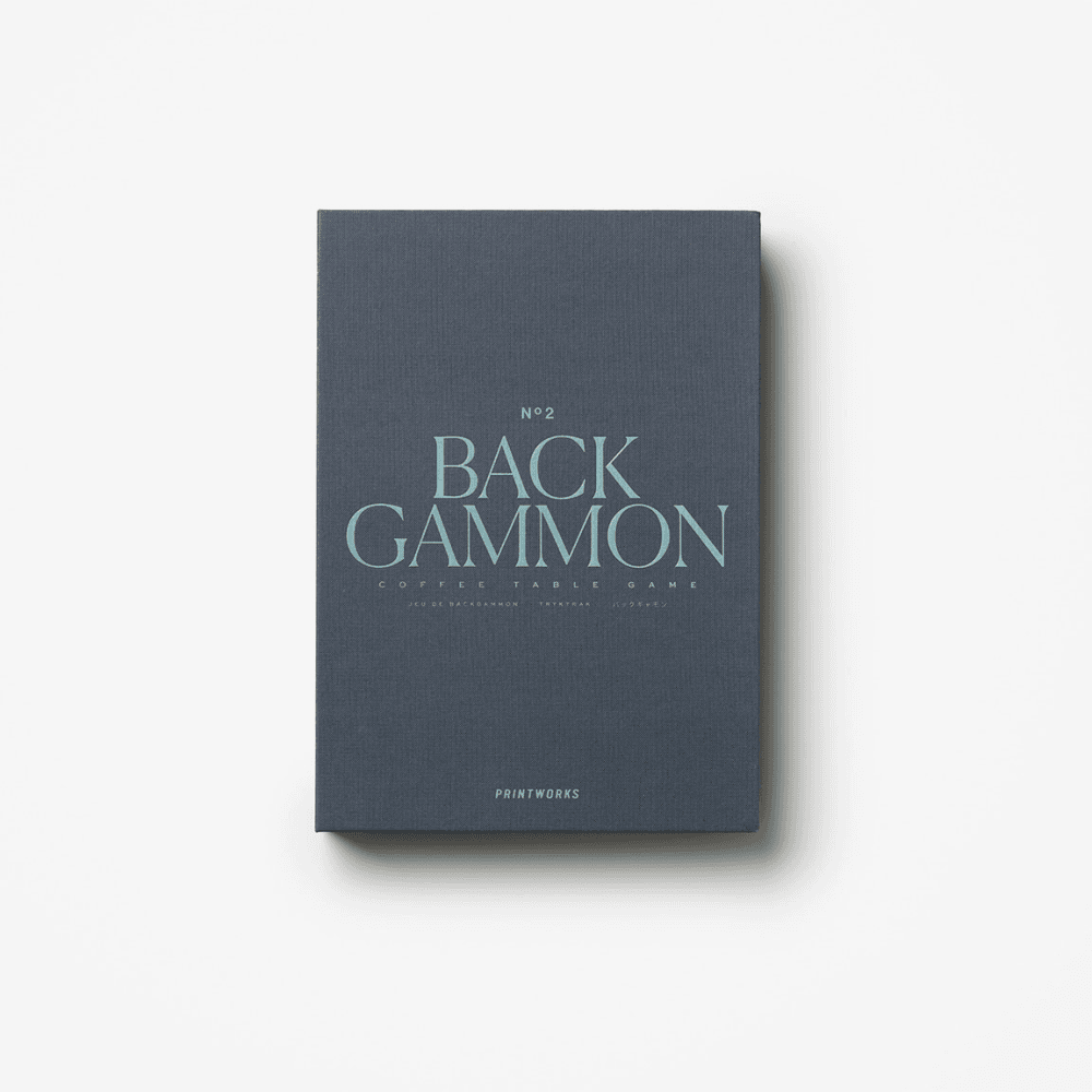 Classic Backgammon, Steel Blue