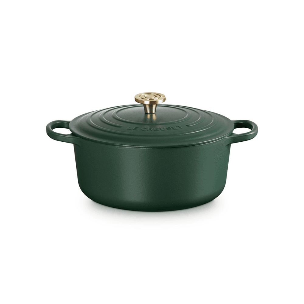 Signature Cast Iron Round Casserole
