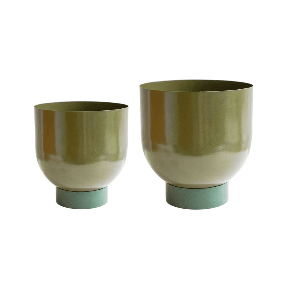 Austin Set of 2 Dual Metal Planters