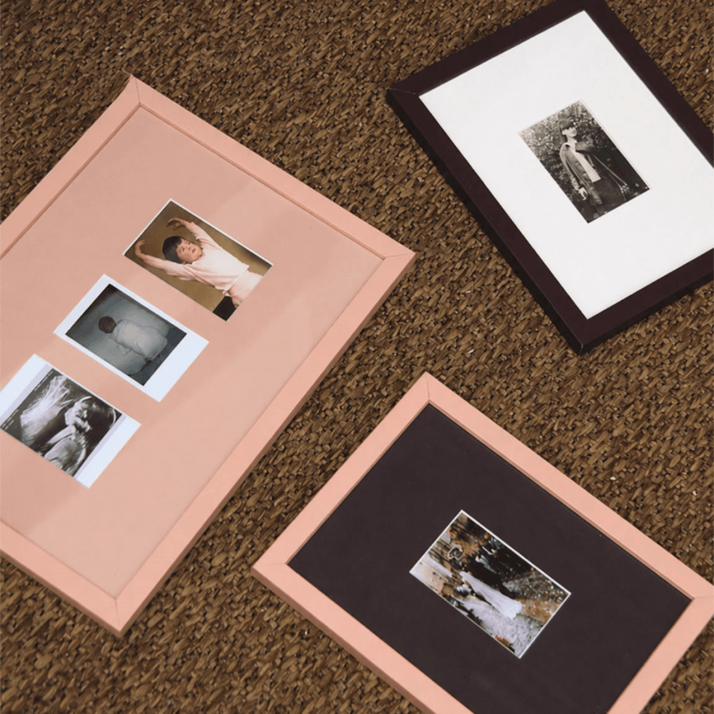 Marco A4 Frame and Instax Mini x 3 Picture Frame Mount