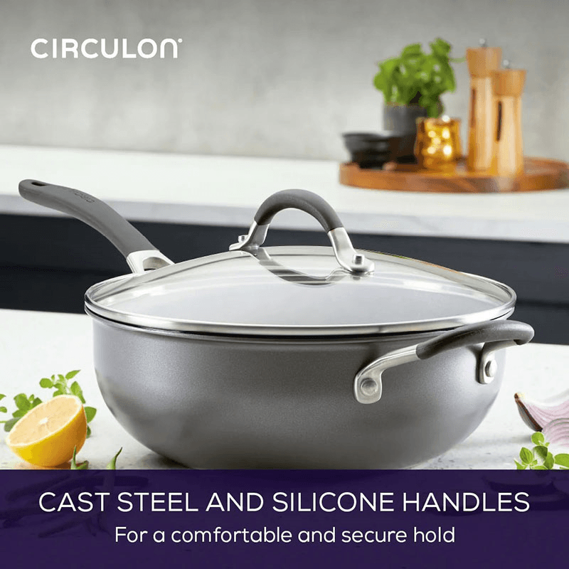 A1 Scratch Defence Chef's Pan, Grey
