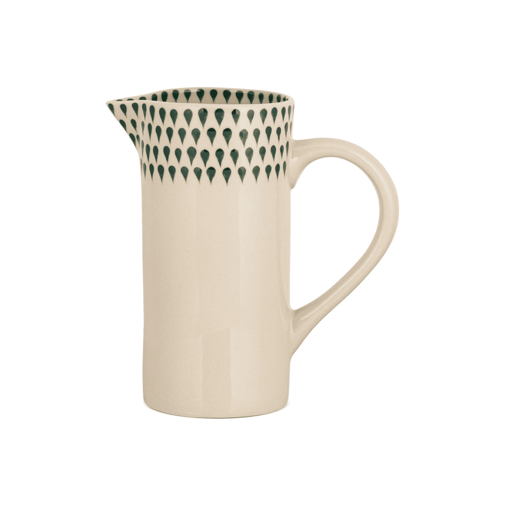 Juniper Drop Jug, Green