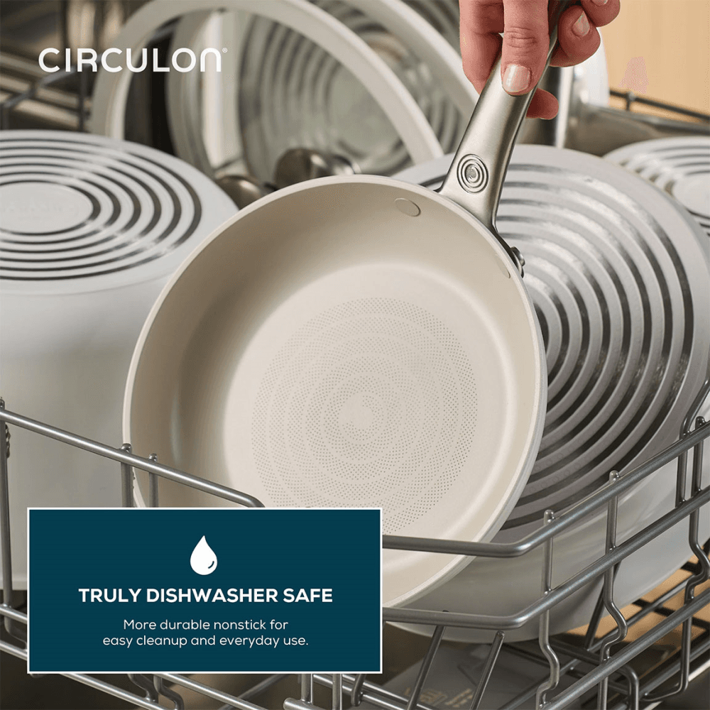 Halo Laser Defence Set of 2 Frying Pans, White