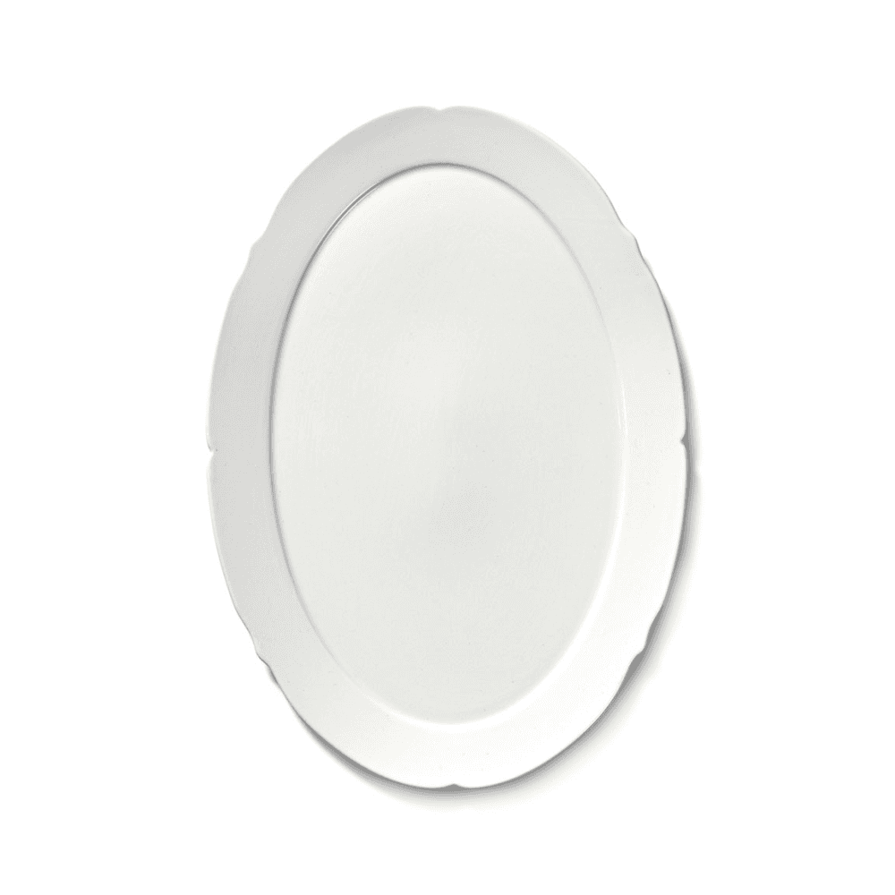 Silhouette by Sergio Herman Set of 4 Oval Plates