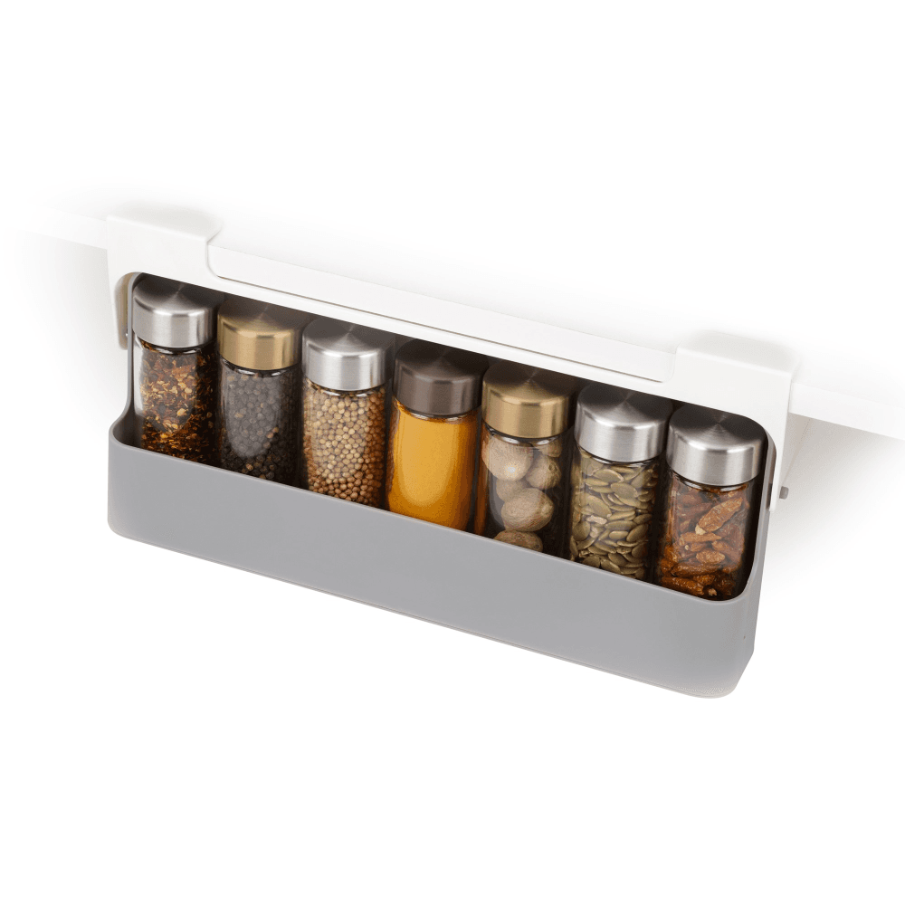 CupboardStore Spice rack, Dark Grey/ Grey