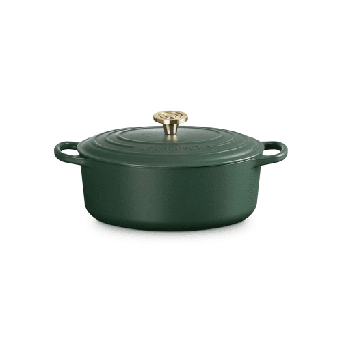 Image showing the Signature Cast Iron Oval Casserole product.