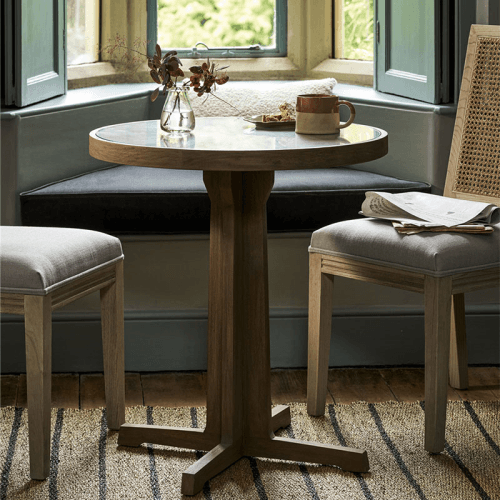 Image showing the Westbury Round Bistro Table, Natural product.