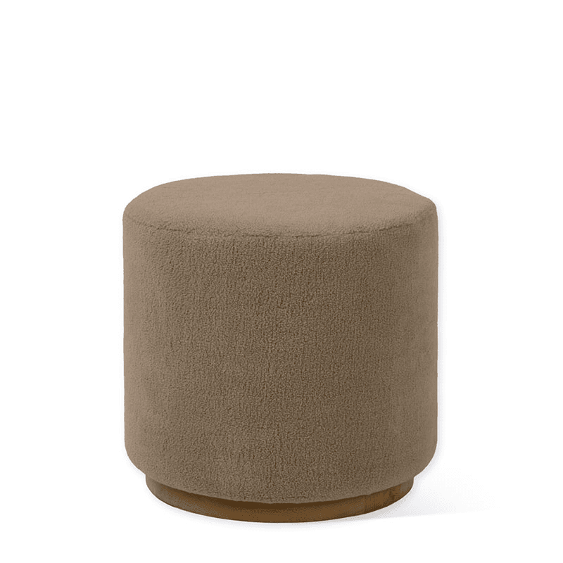 Whittlebury Foot Stool, Grey