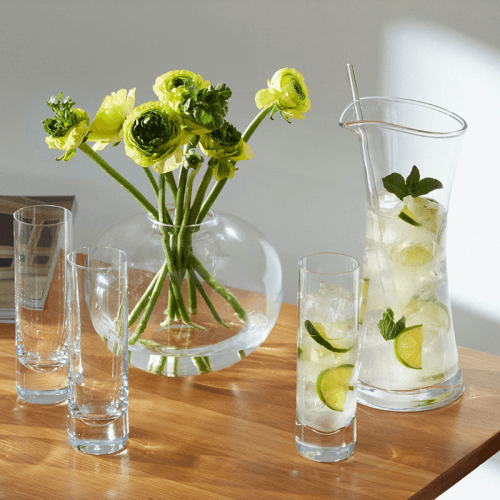 Image showing the Bar Long Drink Glasses Set of 2, Clear product.
