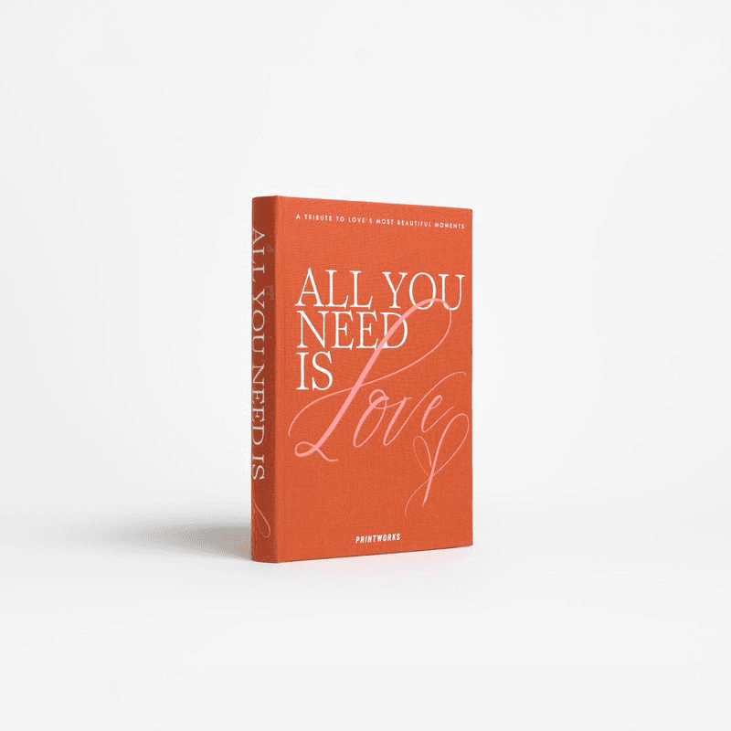 All You Need Is Love Photo Book, Orange