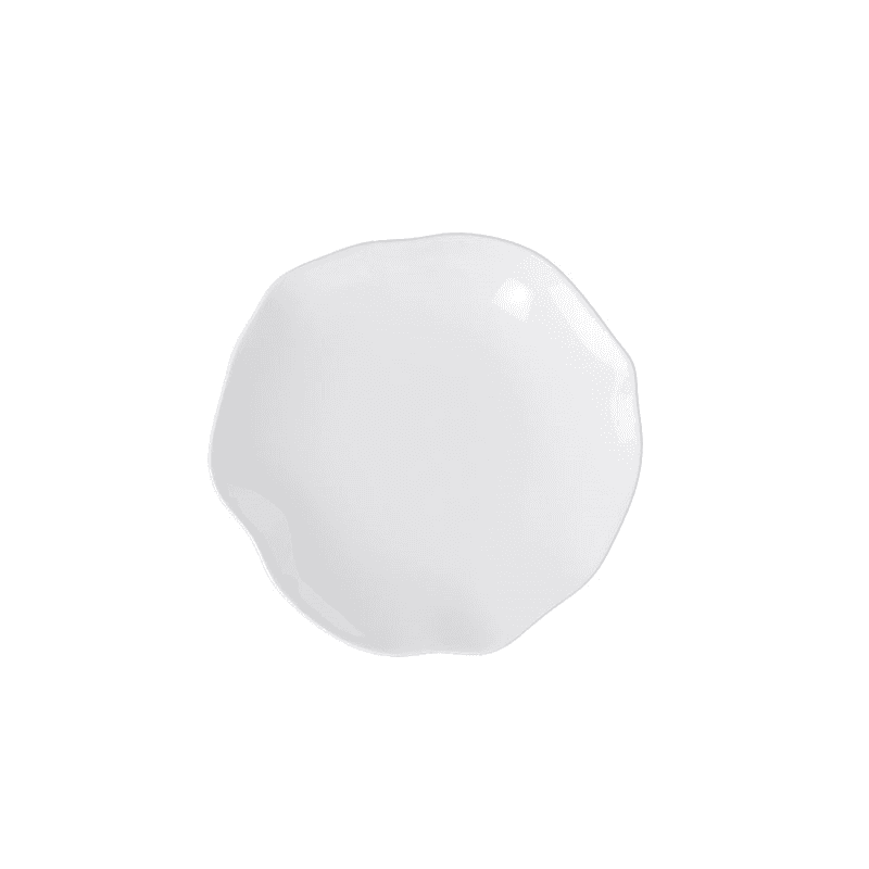Pura Breakfast/Dessert Plate, White