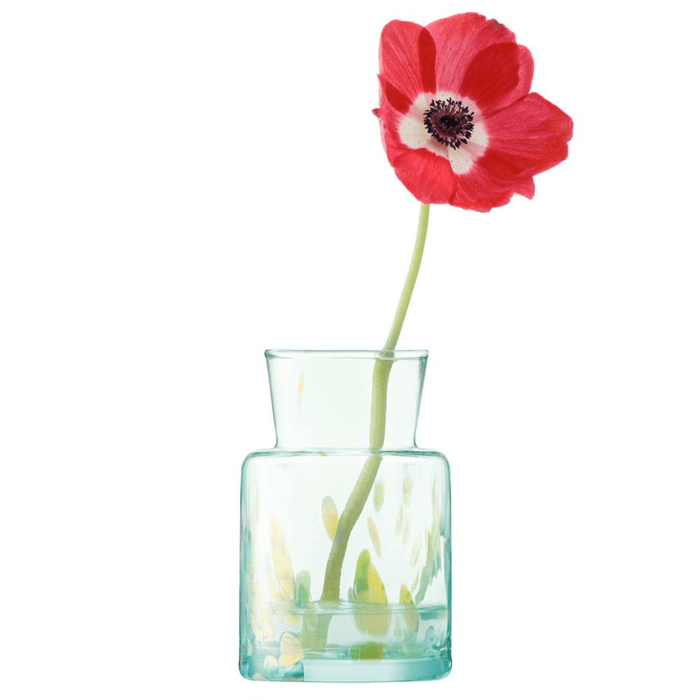 Sea Glass Bud Vase, Ocean Green