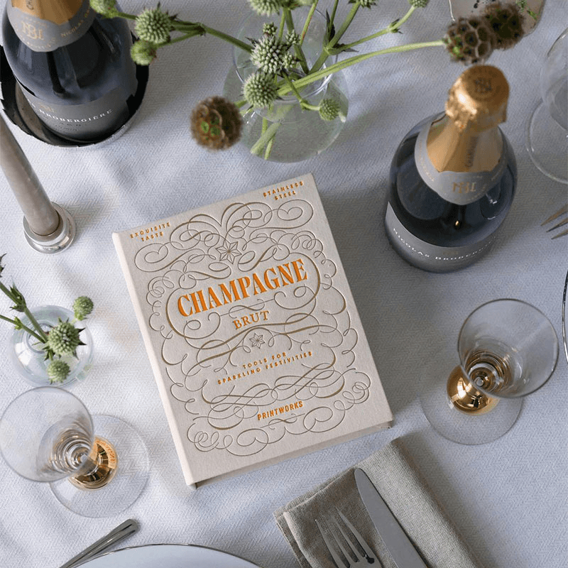 The Essentials Champagne Tools, Beige/Orange