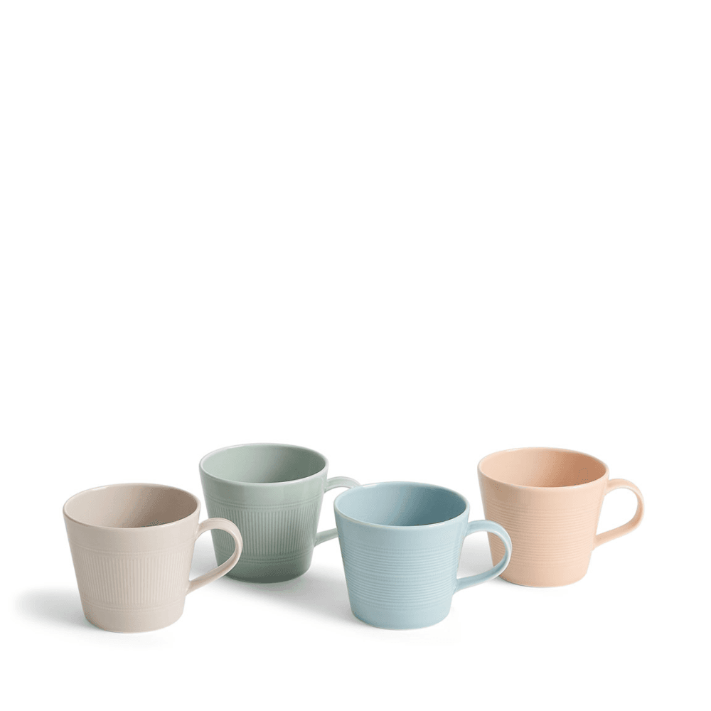 Lambeth Set of 4 Mugs, Multi